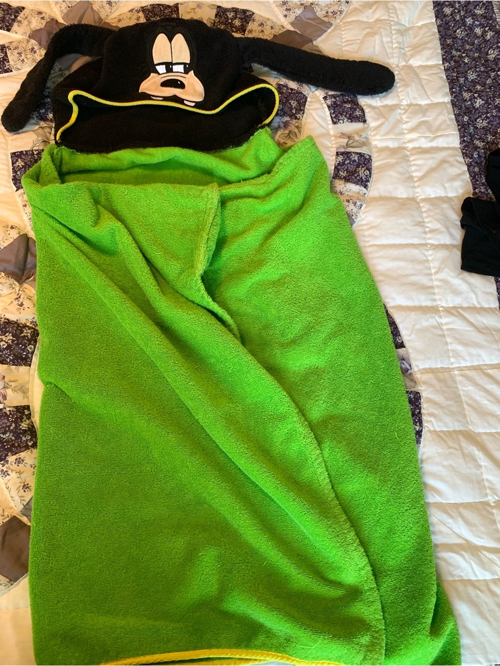 Disney’s Goofy Hooded Towel